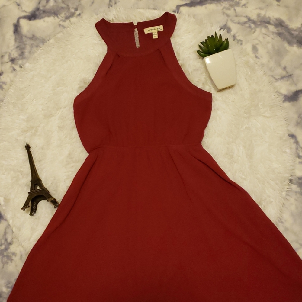 Wine Red dress